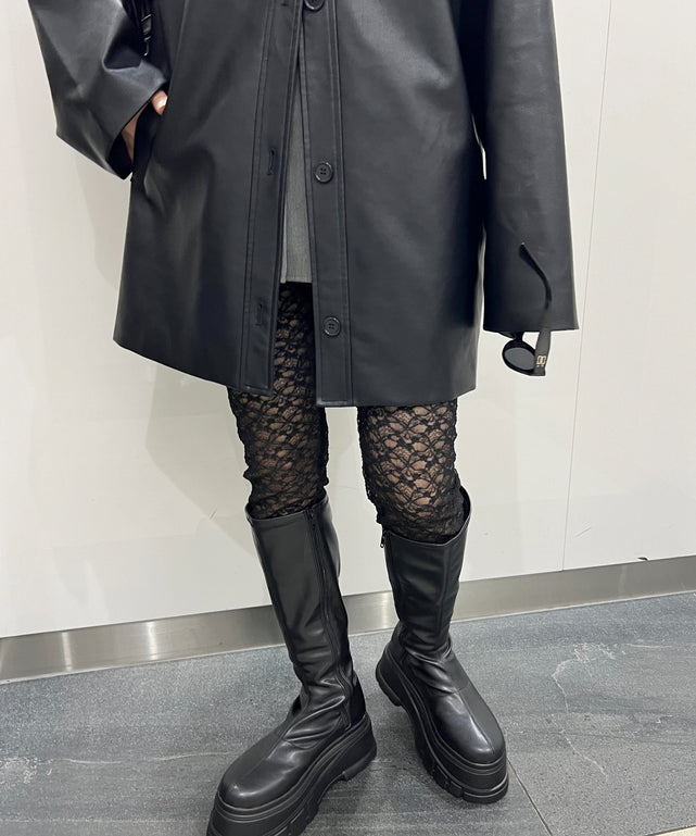 ロングレースレギンス