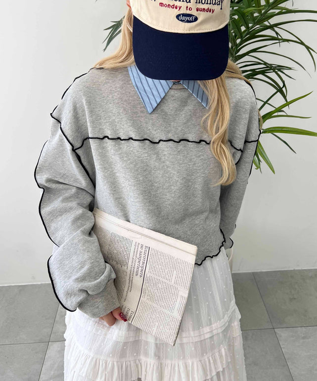 メロウパイピングショートスウェット – WEGO ONLINE STORE