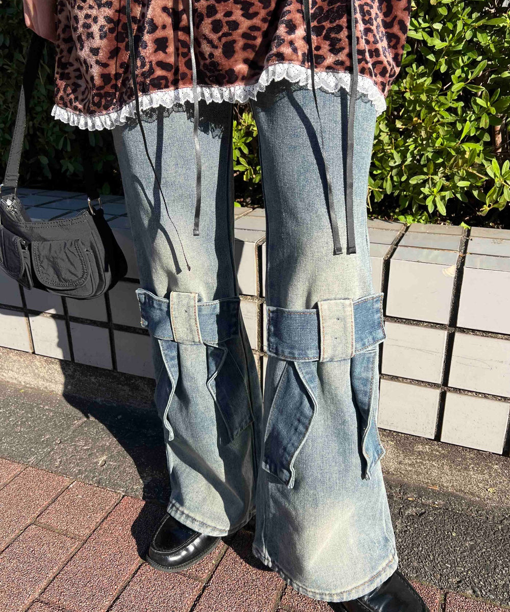 デニム モデル：160㎝ F着用