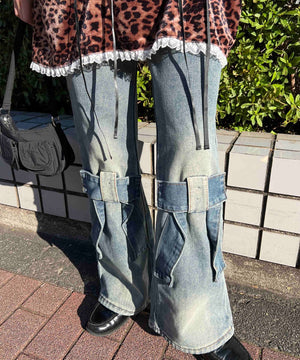 デニム モデル：160㎝ F着用