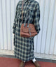 チェックカーゴロングスカート