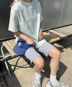 フラワー柄ビッグTシャツ