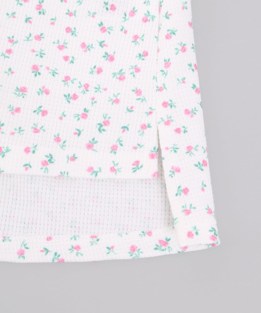 フラワー柄ビッグTシャツ