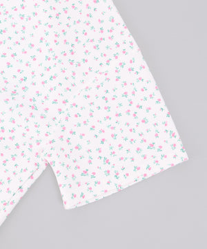 フラワー柄ビッグTシャツ