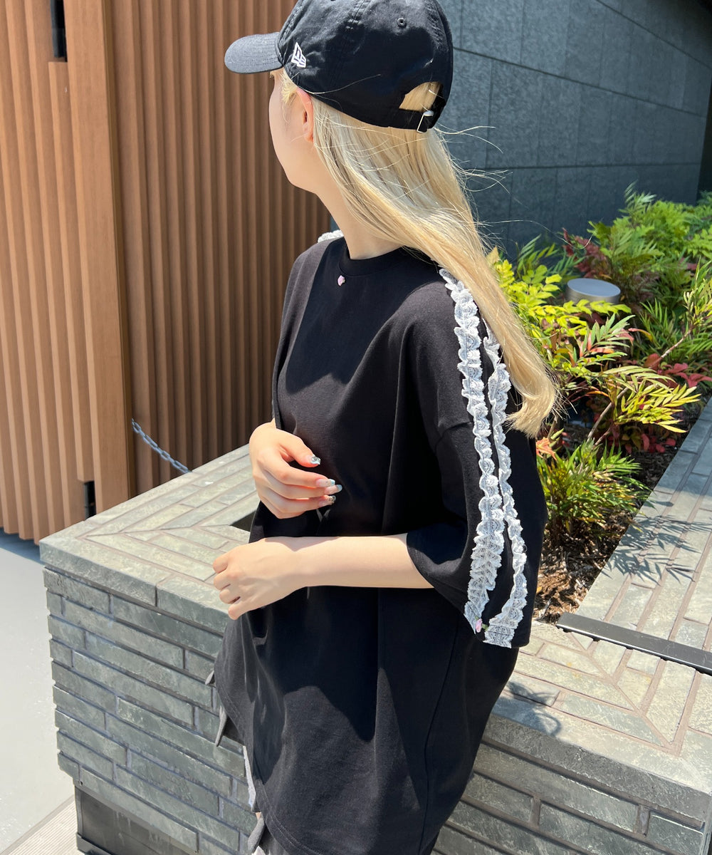 レースラインビッグTシャツ