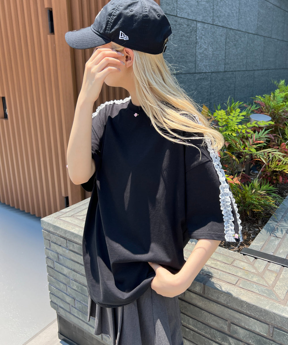 レースラインビッグTシャツ