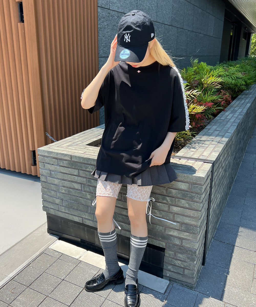 レースラインビッグTシャツ