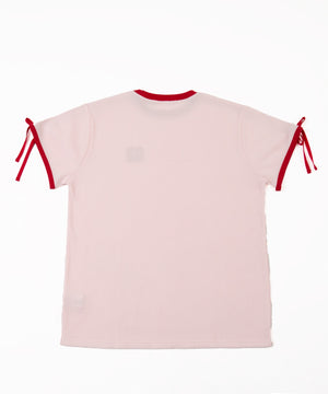 2ラインリボンビッグワッフルTシャツ