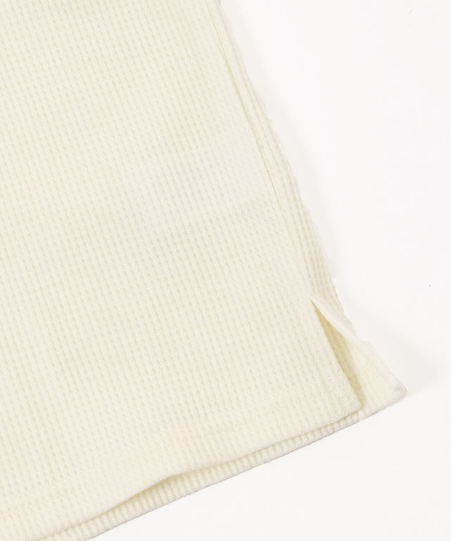 2ラインリボンビッグワッフルTシャツ