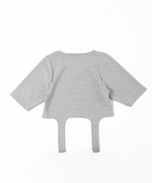 バラポイントガーターTシャツ