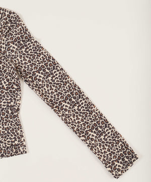 レオパードコンパクトトップス