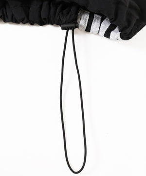 リボンラインナイロンロングスカート