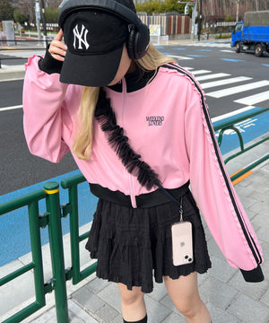 フリルラインショートジャージ