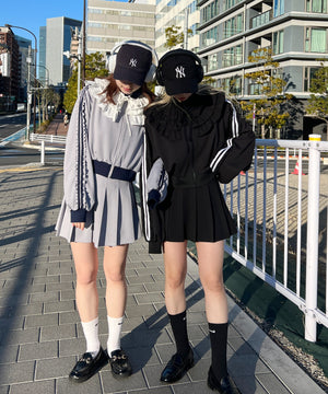 フリルラインショートジャージ