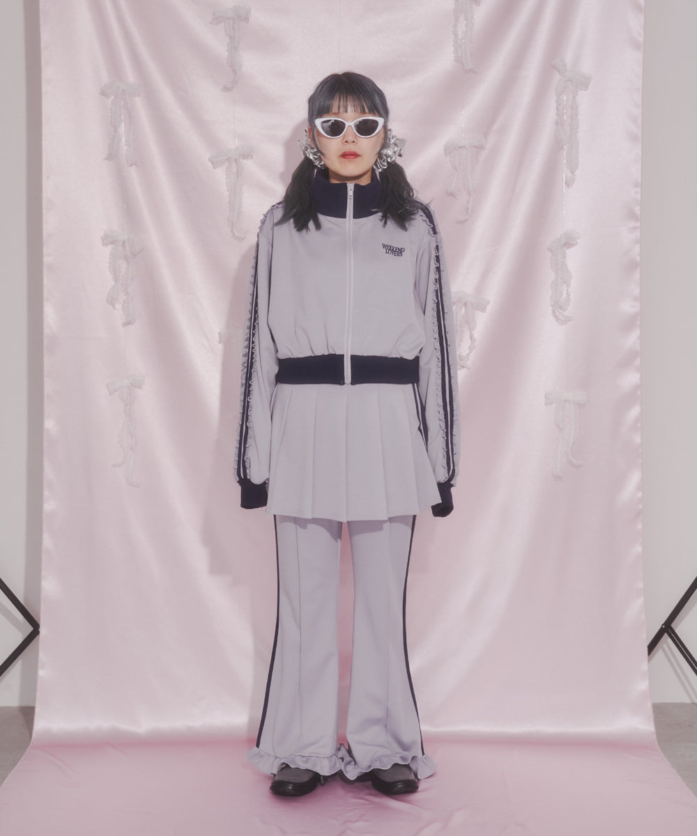 フリルラインショートジャージ