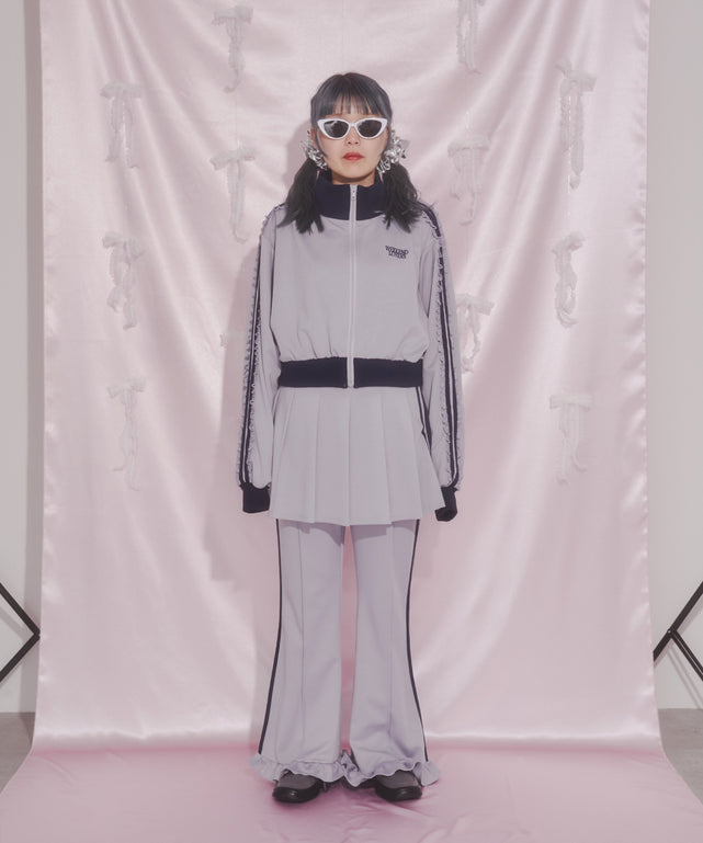 フリルラインショートジャージ