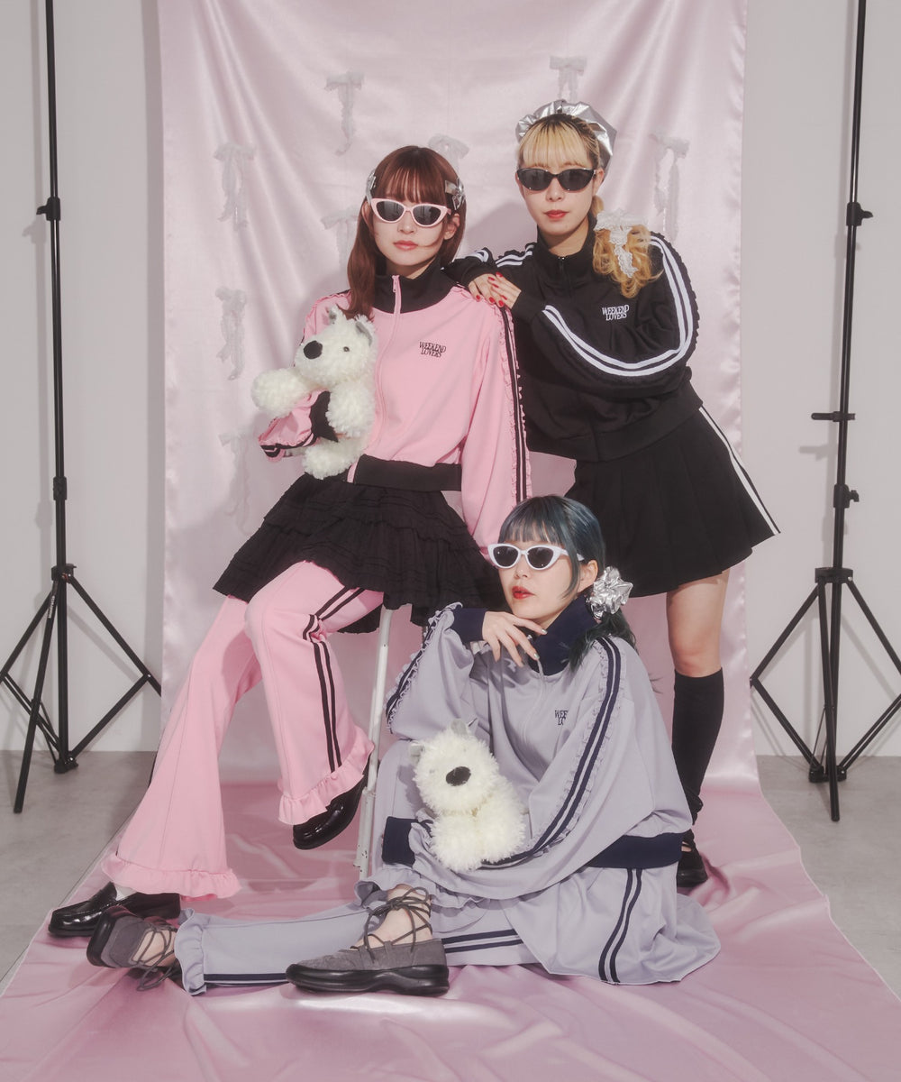 フリルラインショートジャージ