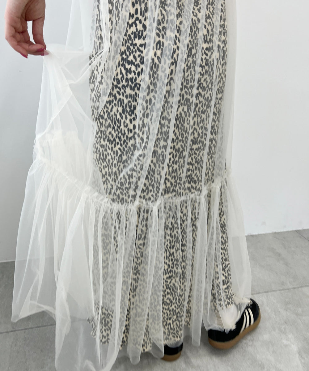 2WAYシアーロングワンピース