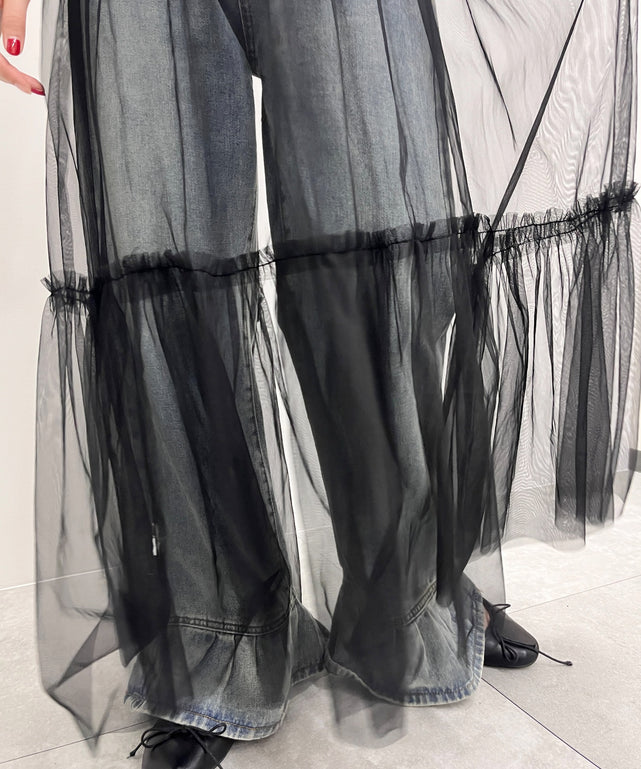 2WAYシアーロングワンピース