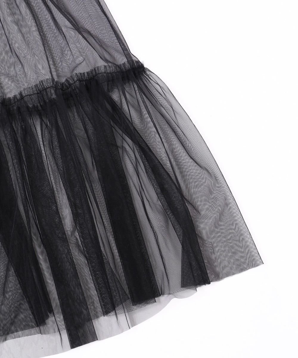 2WAYシアーロングワンピース