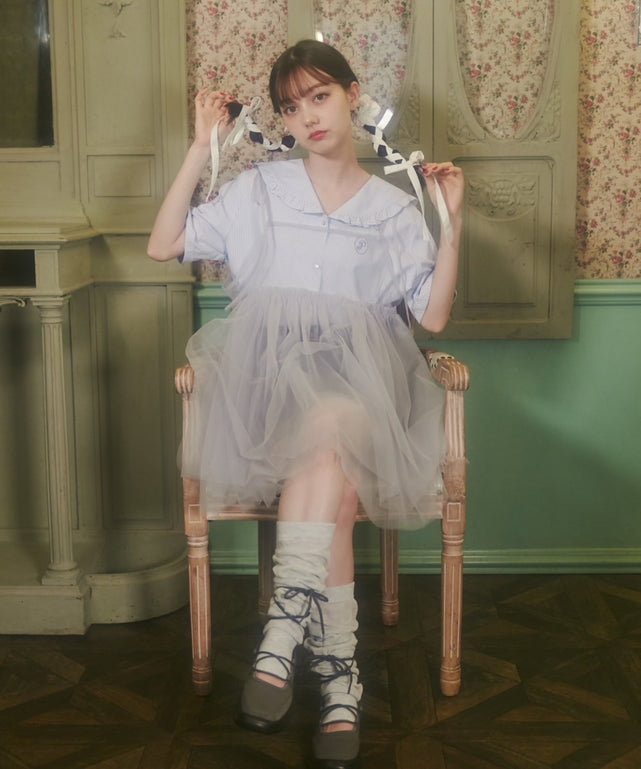 グレー モデル：159㎝ F着用