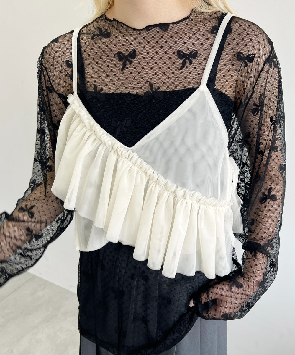 ホワイトアイボリー モデル：160㎝ F着用