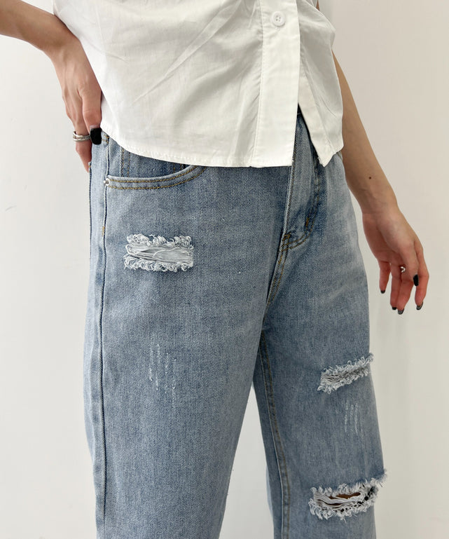 ブルー モデル：158㎝ F着用