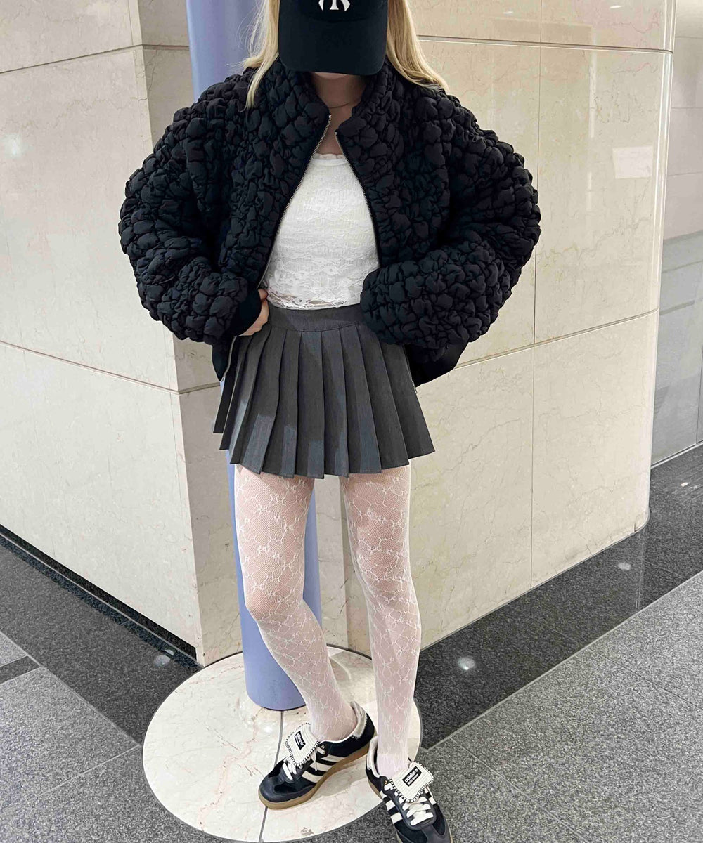 ポコポコ中綿ジャケット