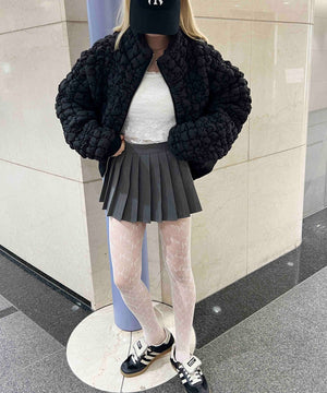 ポコポコ中綿ジャケット