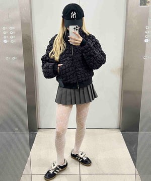 ポコポコ中綿ジャケット