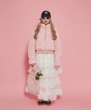 ポコポコ中綿ジャケット