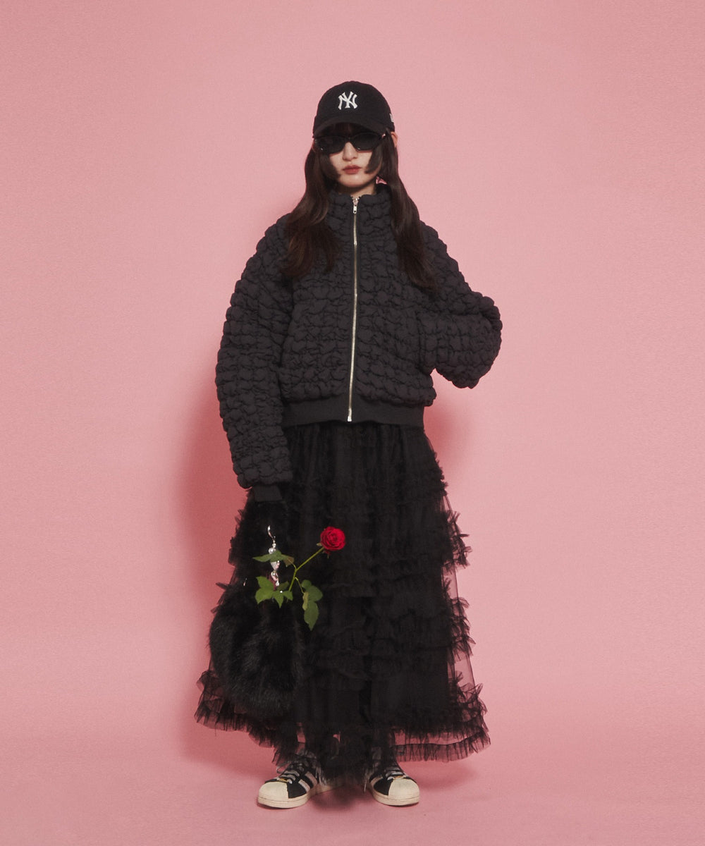 ポコポコ中綿ジャケット