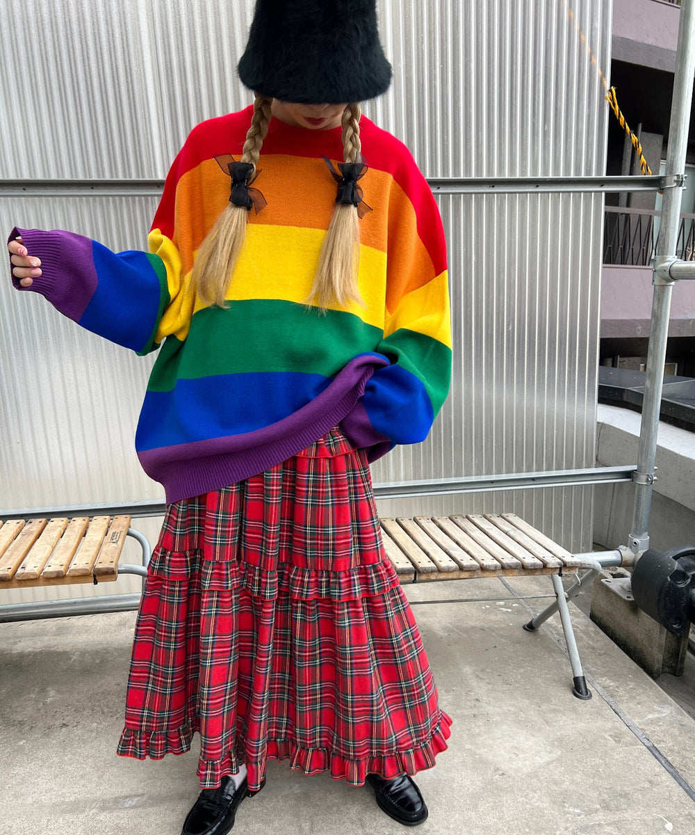 レインボービッグニット