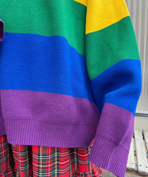 レインボービッグニット