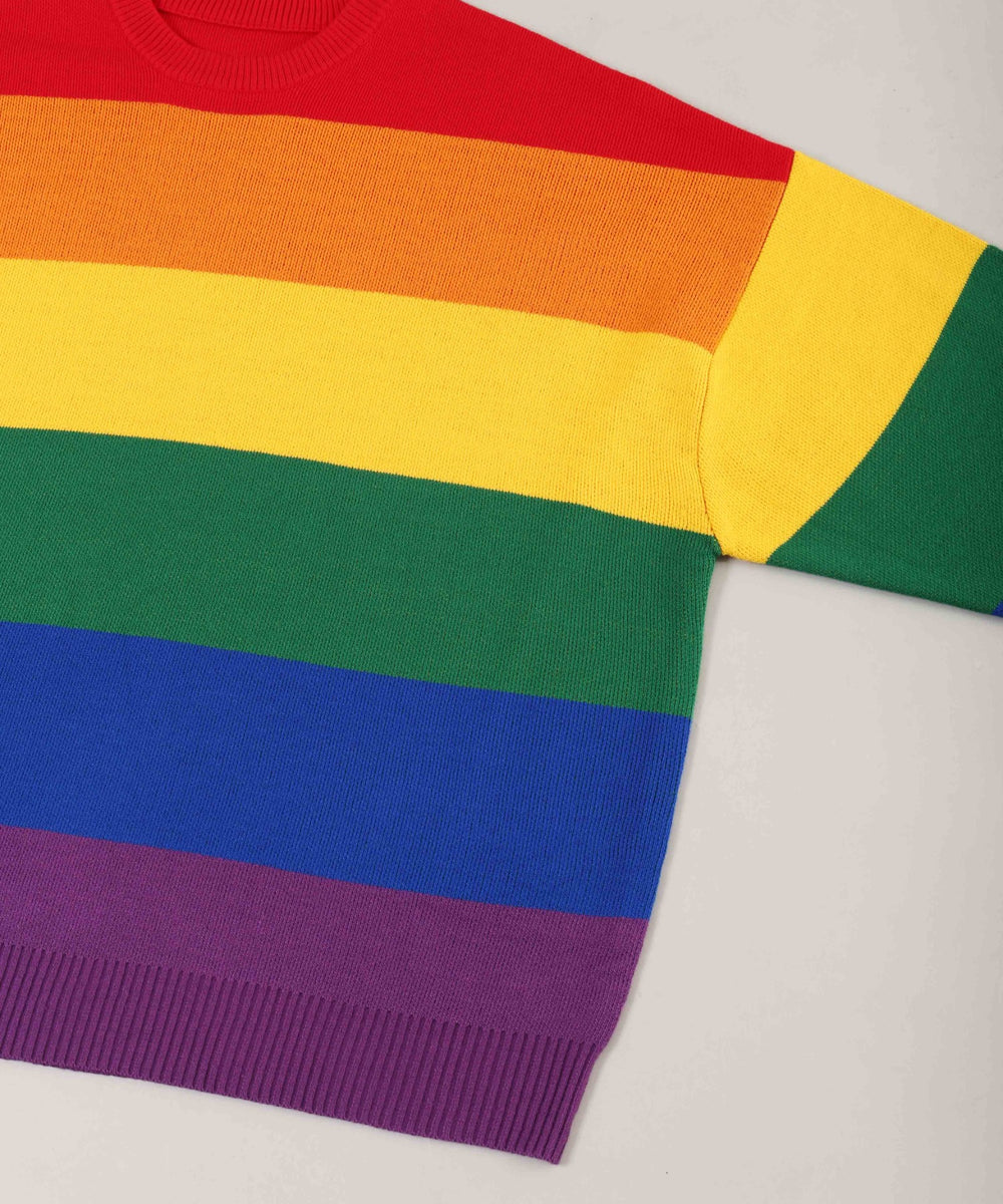 レインボービッグニット