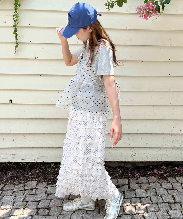 ホワイト モデル：155㎝ F着用