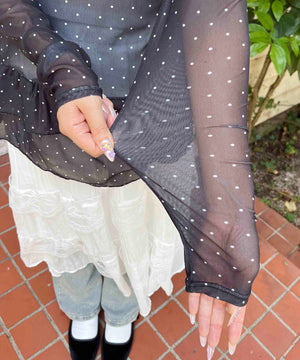 ブラック モデル：155㎝ F着用