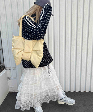 ホワイト モデル：160㎝ F着用