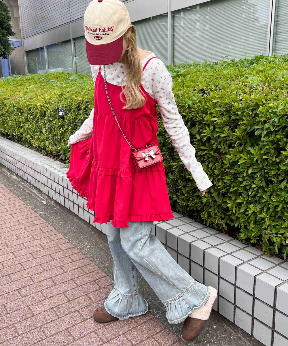 ホワイト モデル：160㎝ F着用