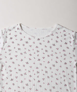 フラワーパターントップス