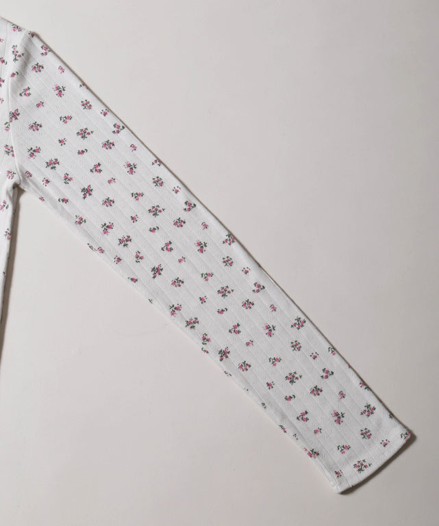 フラワーパターントップス