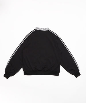 レース襟トラックジャケット