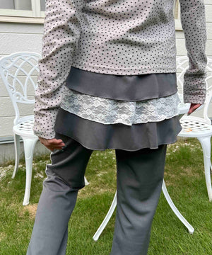 グレー モデル：157㎝ F着用