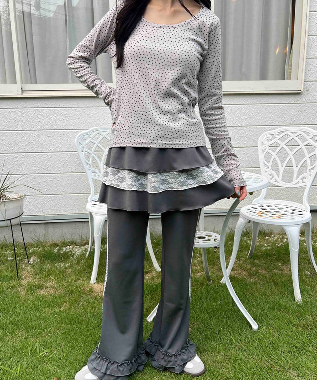 グレー モデル：157㎝ F着用