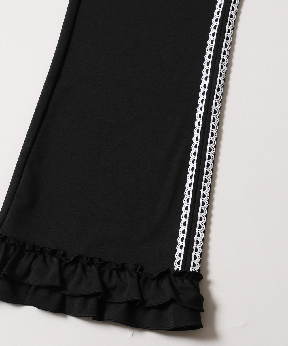 スカートレイヤードトラックパンツ