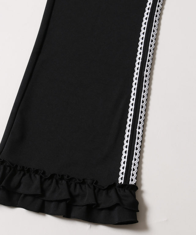 スカートレイヤードトラックパンツ