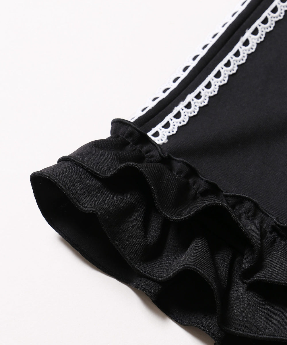 スカートレイヤードトラックパンツ