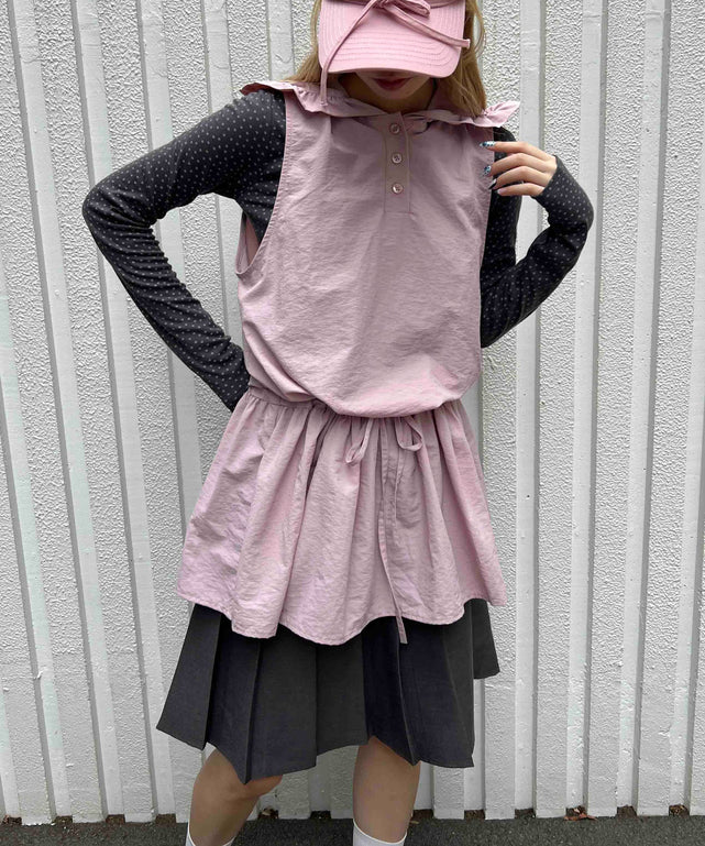 ピンク モデル：160㎝ F着用