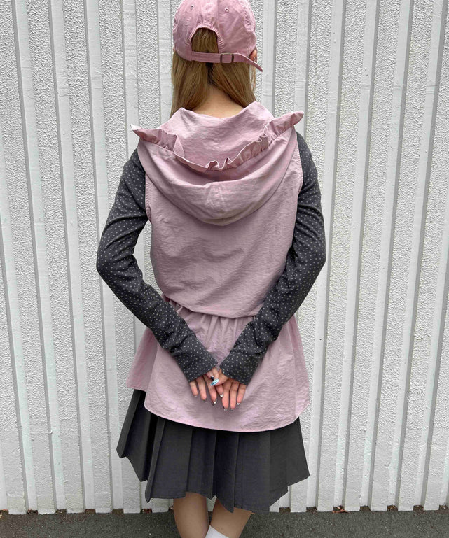 ピンク モデル：160㎝ F着用