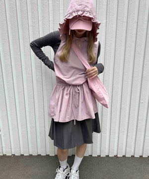 ピンク モデル：160㎝ F着用